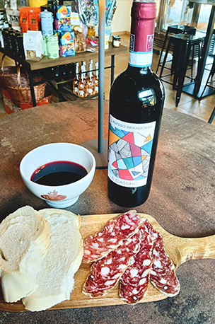 Il Cassino del cantina Alessio Brandolini